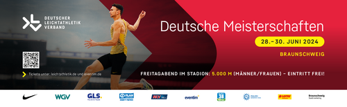 Tickets für die DM Frauen/Männer in Braunschweig verfügbar!!