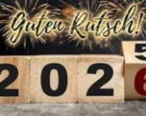 Guten Rutsch ins neues Jahr